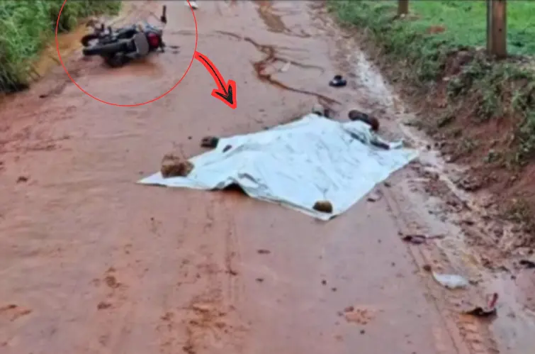 Homem morre após colisão frontal entre motocicletas em estrada rural de Cacoal