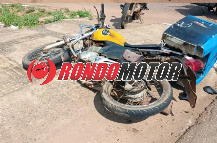 Motoboy avança preferencial e causa acidente com mulher na Calama; veja o que aconteceu