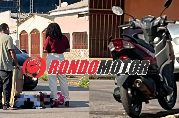 Motociclista sofre fratura exposta e condutor fugitivo é procurado em Porto Velho