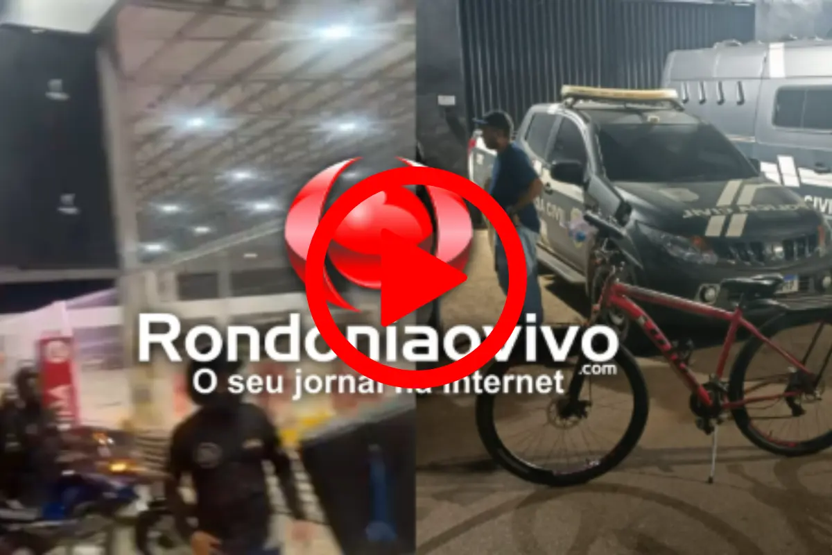 Bicicleta furtada de entregador é recuperada no estacionamento do Meta 21