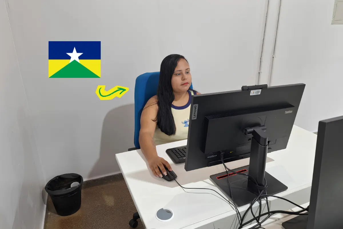Veja como foi a primeira prova teórica online para candidata PcD em Rondônia
