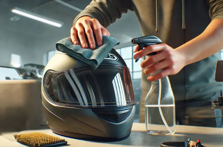Veja a maneira certa de limpar a viseira do capacete e evitar riscos e embaçamento